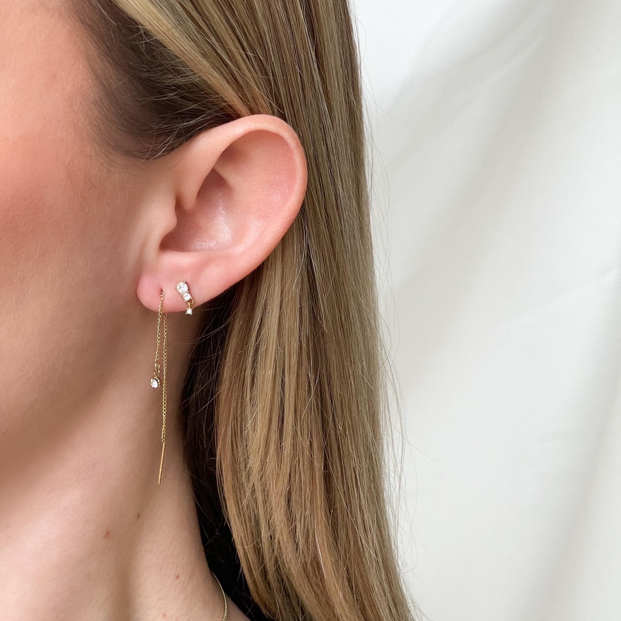 Threader Shiny Drop Threader Shiny Drop