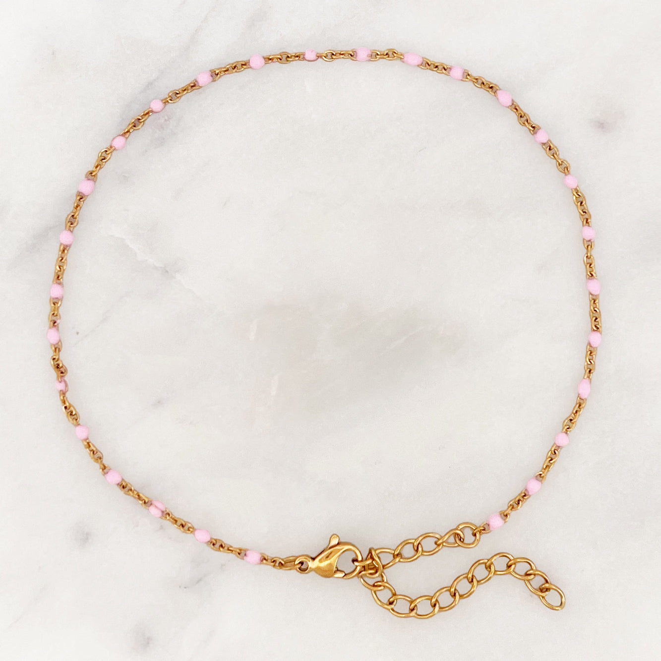 Anklet Cherry Blossom Dots Anklet Cherry Blossom Dots