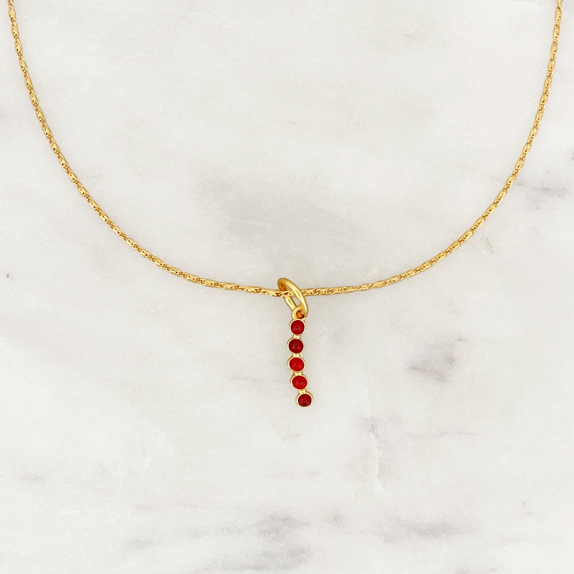 Sample Choker Red Dots Sample Choker Red Dots