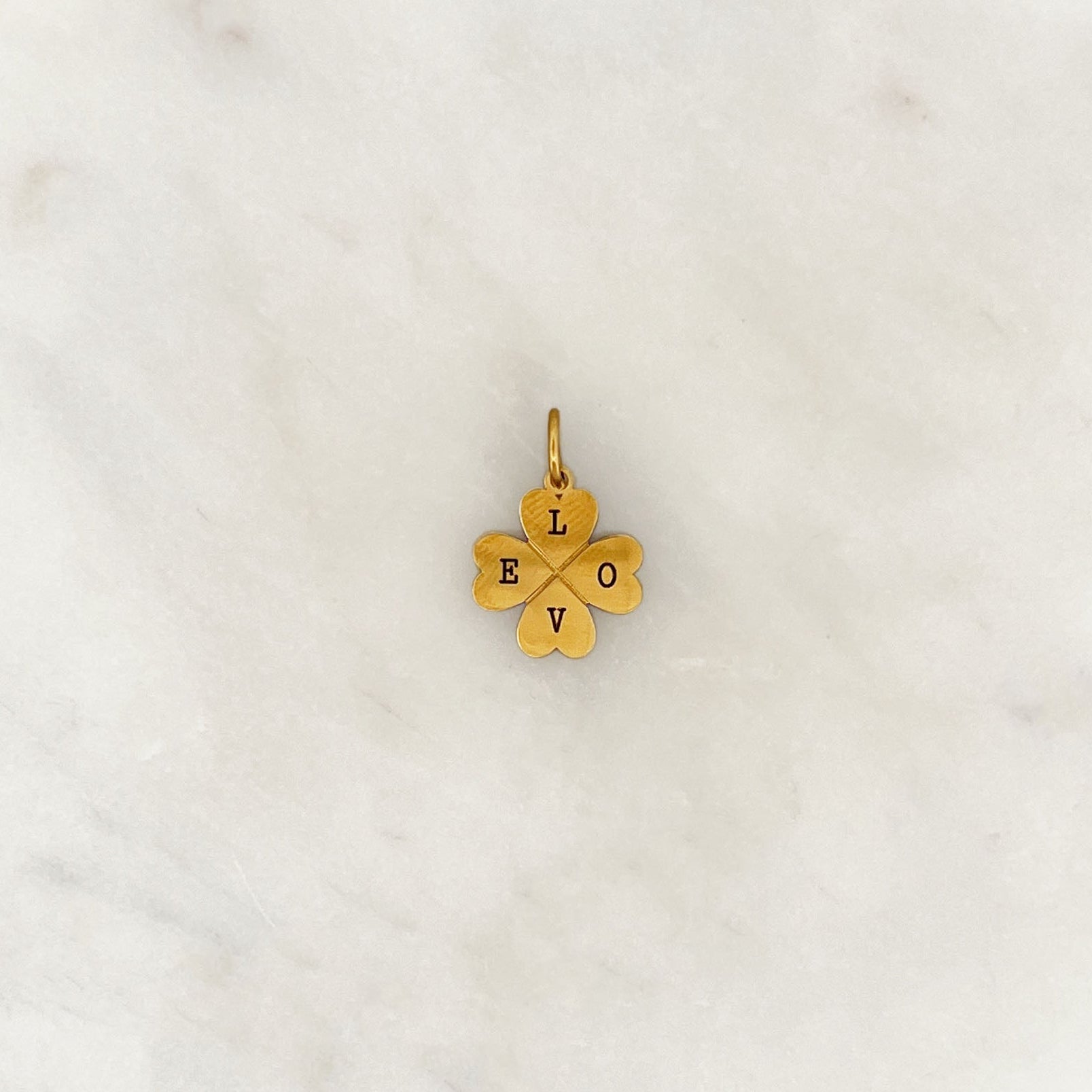 DYO Engrave Small Clover DYO Engrave Small Clover