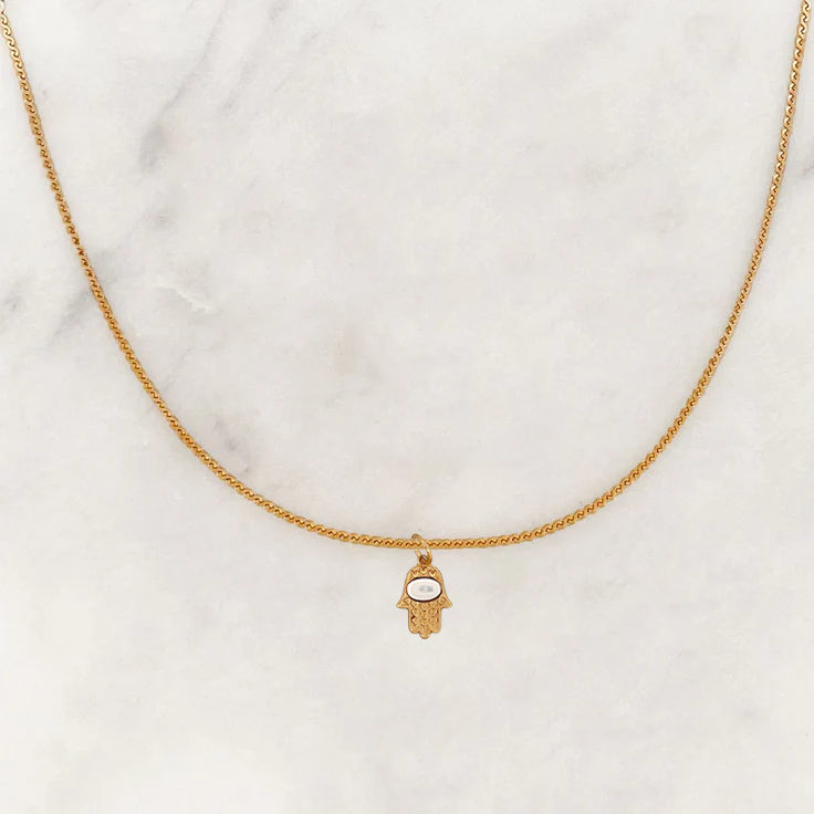Necklace Hamsa Hand Necklace Hamsa Hand