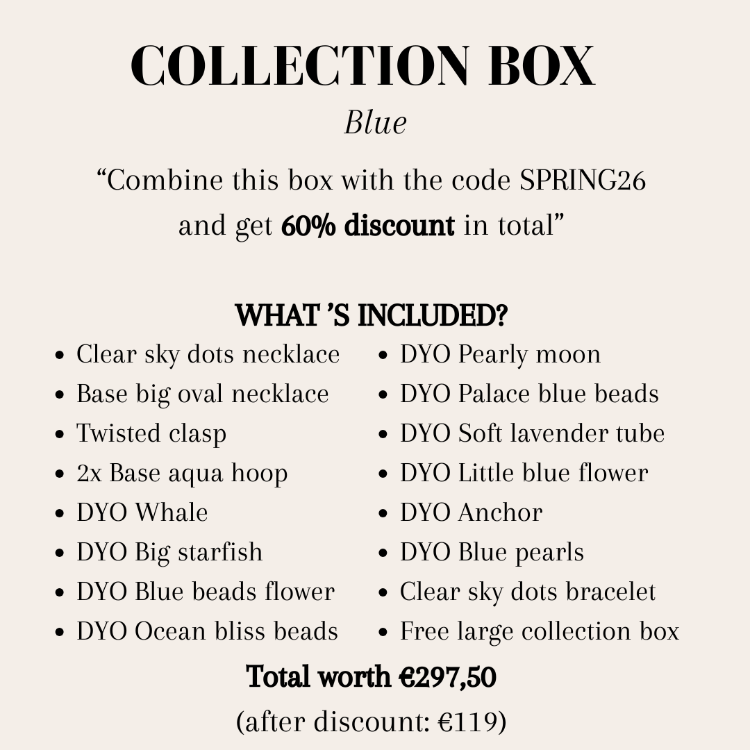 Collection box blue Collection box blue
