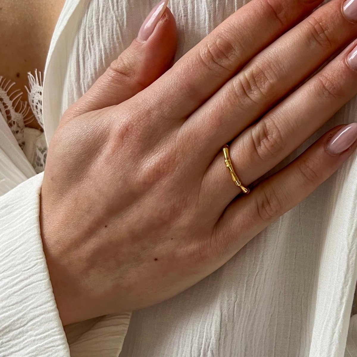 Bamboo Ring - ByNouck Jewelry Bamboo Ring - ByNouck Jewelry