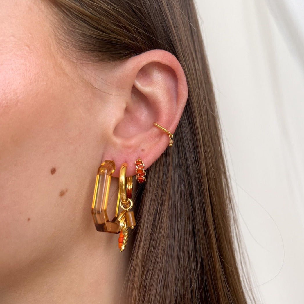 Boho Buxon Hoop Set - ByNouck Jewelry Boho Buxon Hoop Set - ByNouck Jewelry