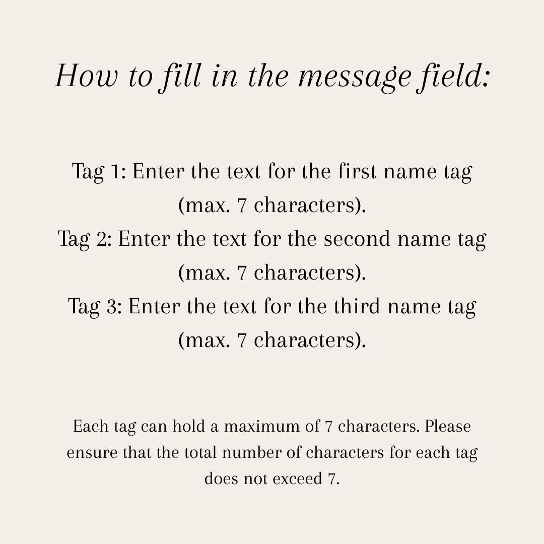 Bracelet Engraved Tags - ByNouck Jewelry Bracelet Engraved Tags - ByNouck Jewelry