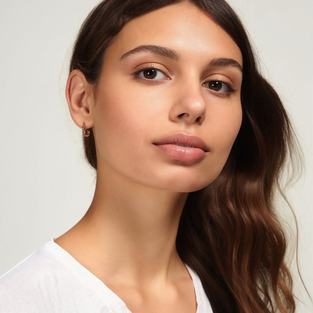 Chain Hoop Set - ByNouck Jewelry Chain Hoop Set - ByNouck Jewelry