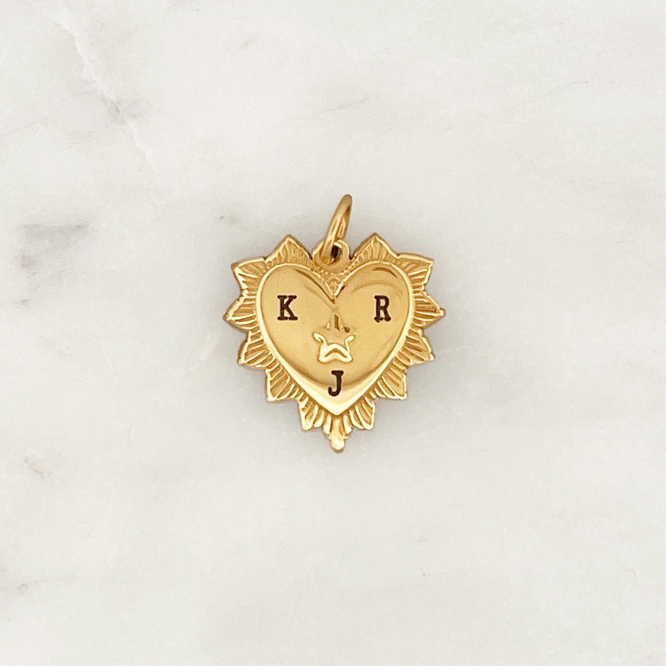 DYO Engrave Vintage Heart - ByNouck Jewelry DYO Engrave Vintage Heart - ByNouck Jewelry