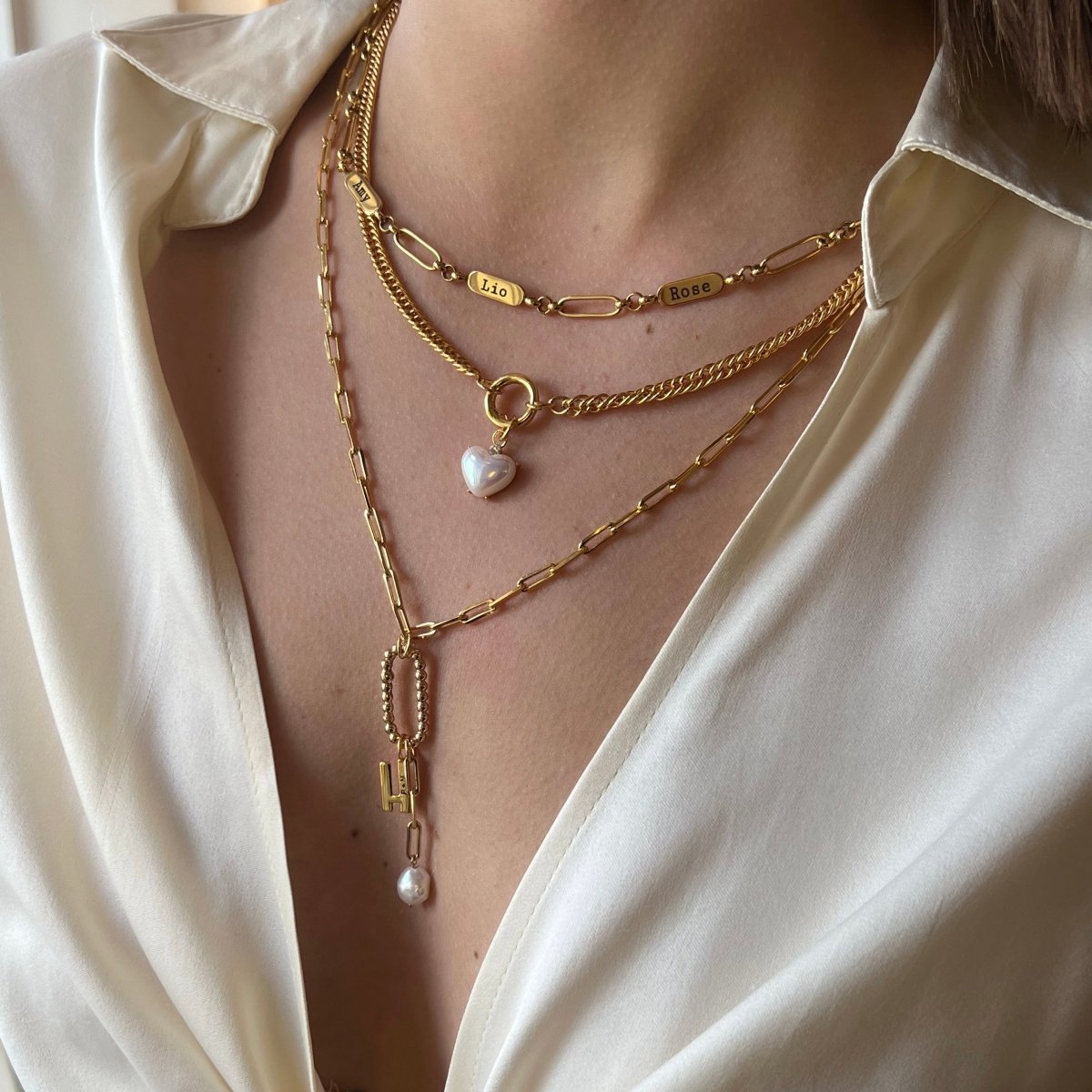 DYO Pearl Heart - ByNouck Jewelry DYO Pearl Heart - ByNouck Jewelry