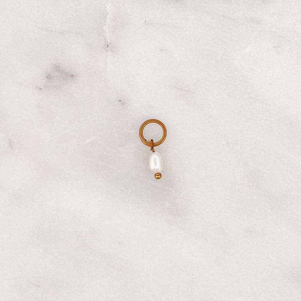 DYO Tiny White Pearl - ByNouck Jewelry DYO Tiny White Pearl - ByNouck Jewelry