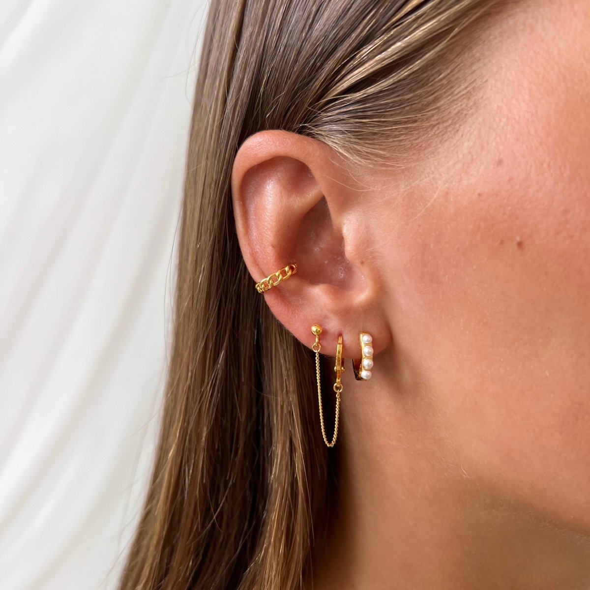 Ear Cuff Chain - ByNouck Jewelry Ear Cuff Chain - ByNouck Jewelry