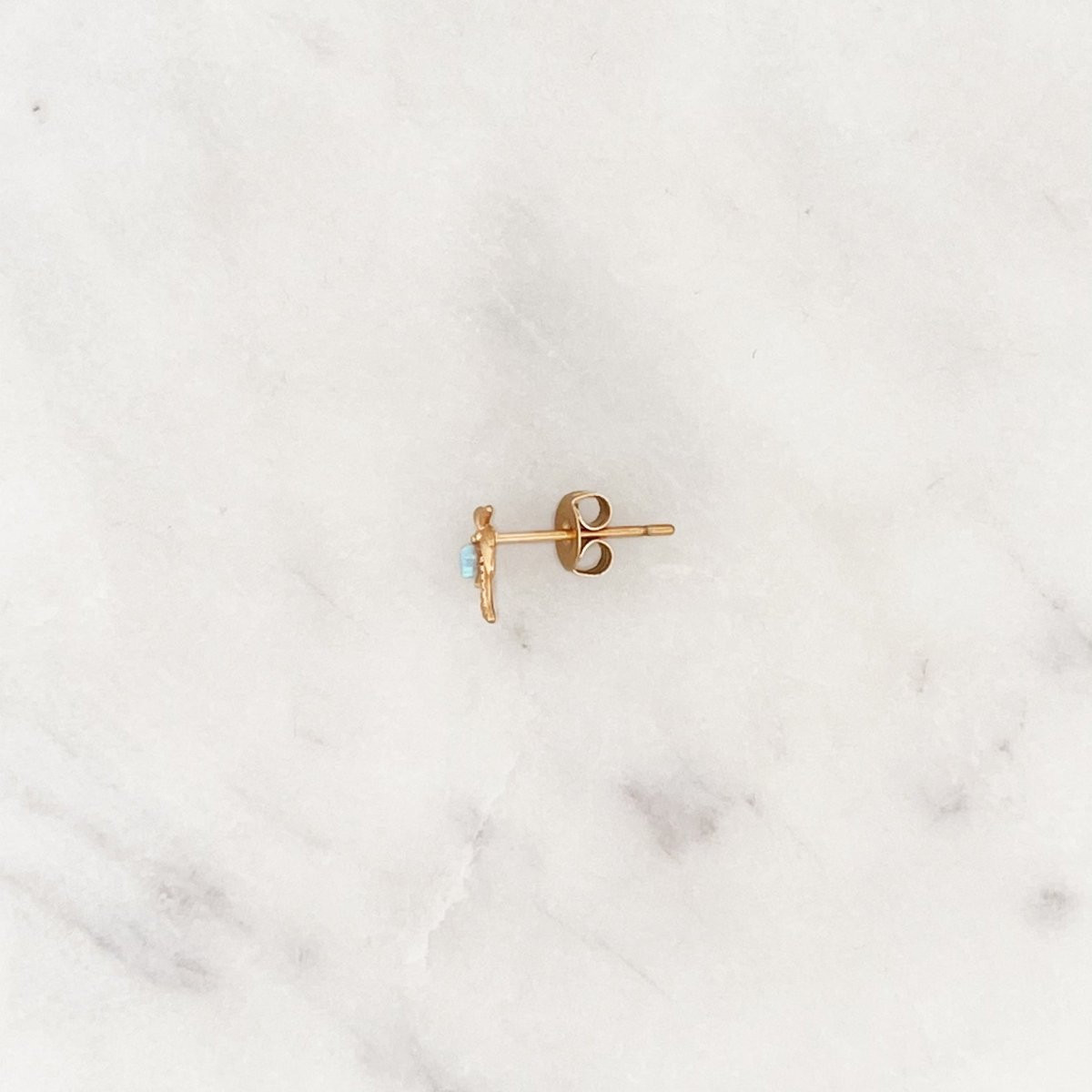 Earstud Opal Palm - ByNouck Jewelry Earstud Opal Palm - ByNouck Jewelry