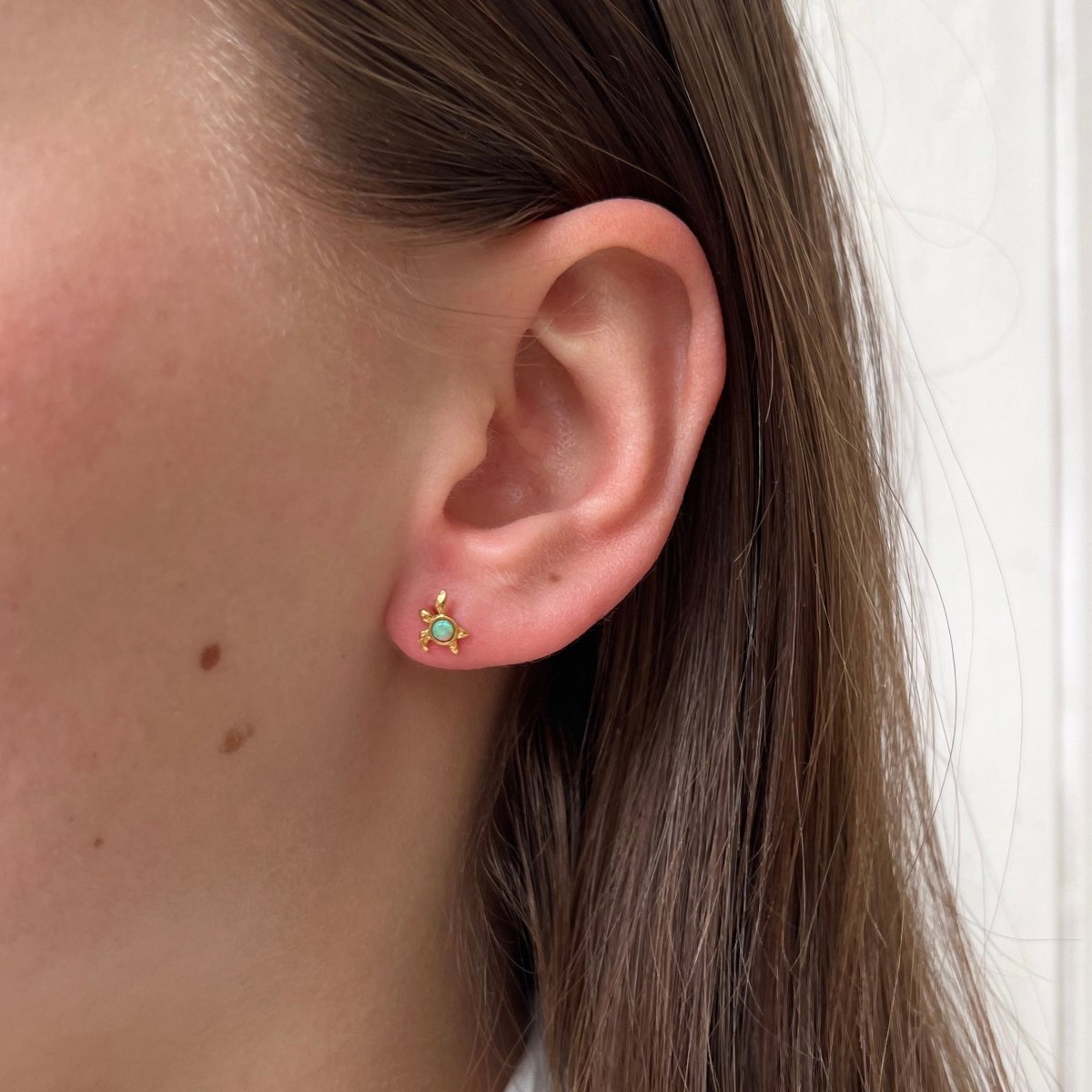 Earstud Turtle - ByNouck Jewelry Earstud Turtle - ByNouck Jewelry