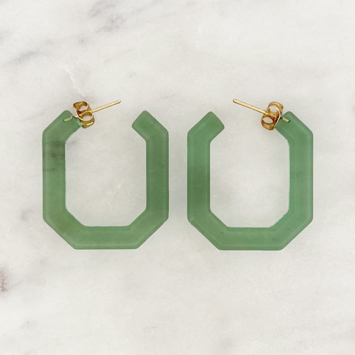 Ocean Buxon Hoop Set - ByNouck Jewelry Ocean Buxon Hoop Set - ByNouck Jewelry