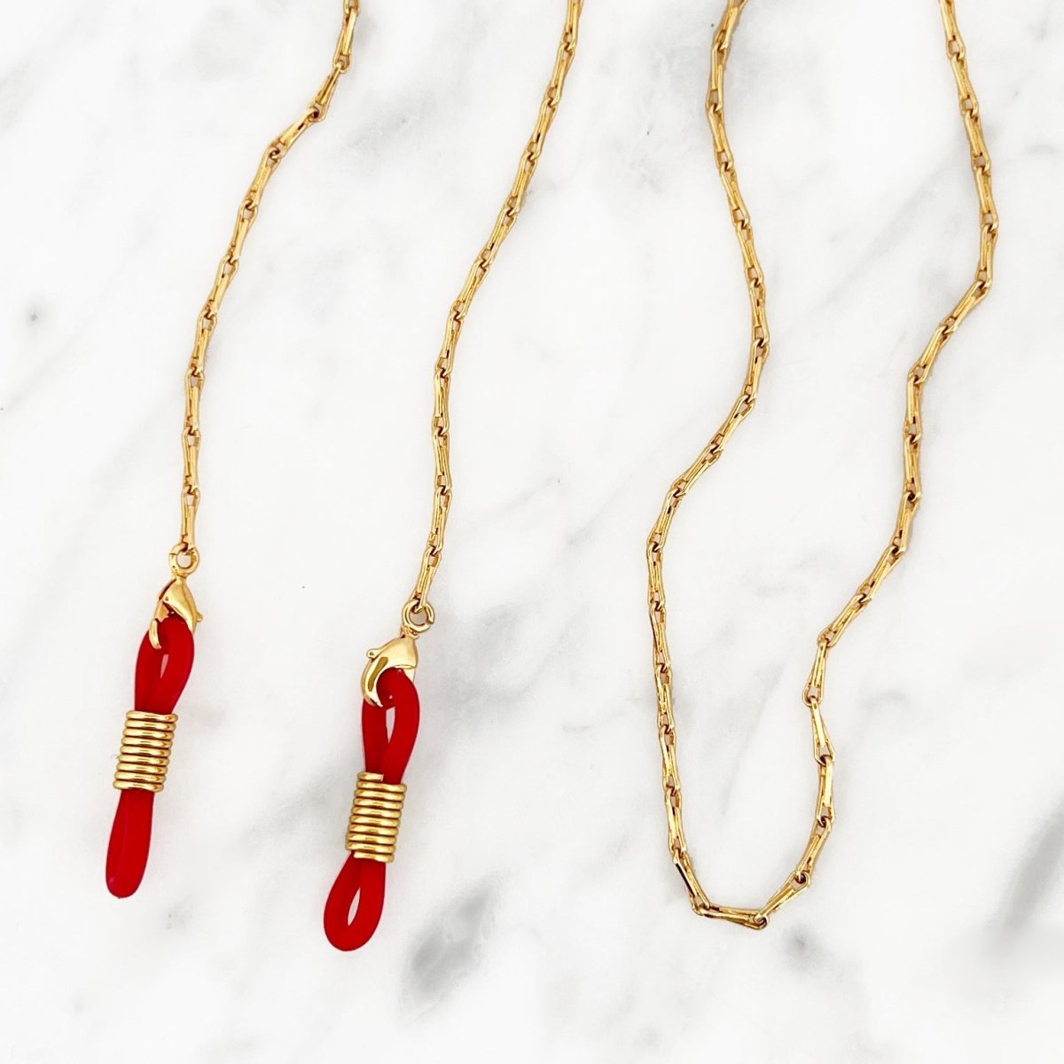 Red Sunny Cord - ByNouck Jewelry Red Sunny Cord - ByNouck Jewelry