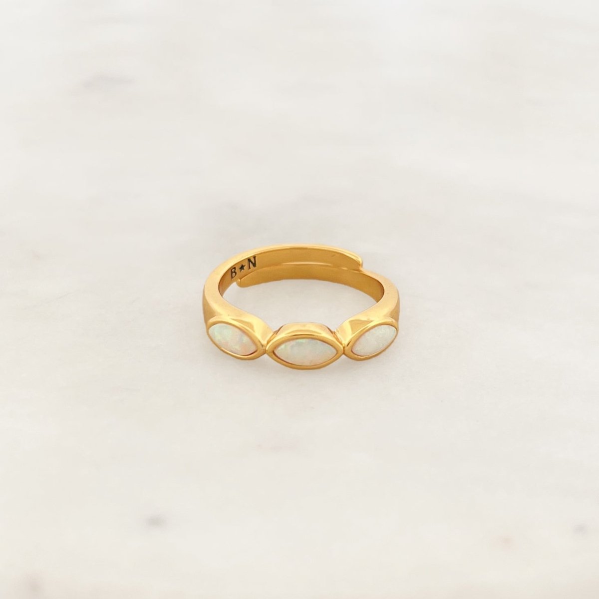 Ring Opal Stones - ByNouck Jewelry Ring Opal Stones - ByNouck Jewelry