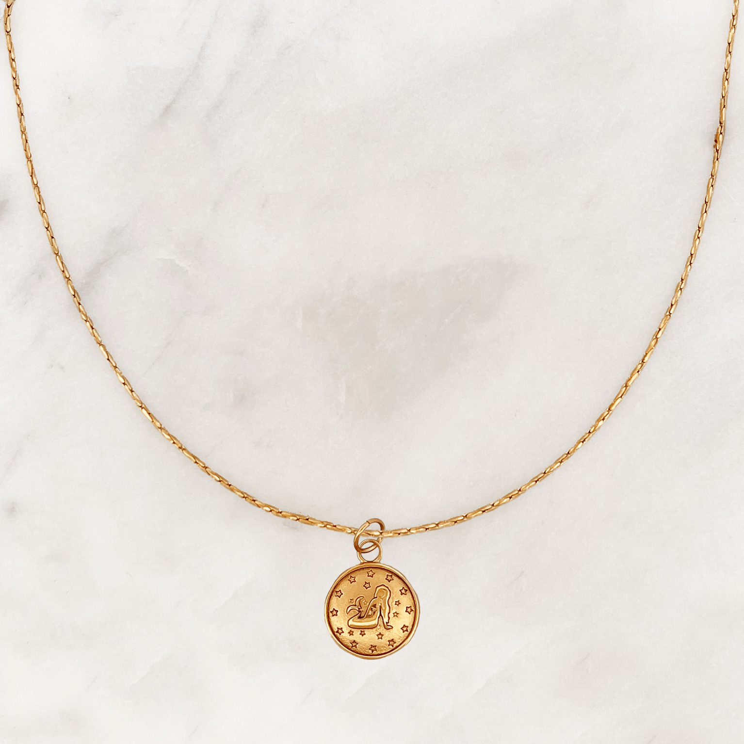 Rope Necklace Aquarius - ByNouck Jewelry Rope Necklace Aquarius - ByNouck Jewelry