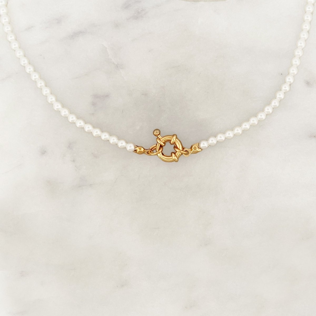 Shell Pearls Choker - ByNouck Jewelry Shell Pearls Choker - ByNouck Jewelry