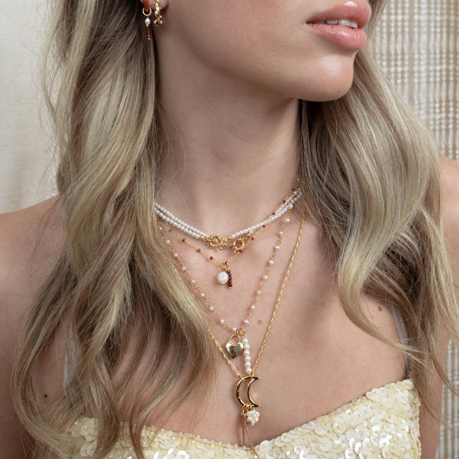 Shell Pearls Choker - ByNouck Jewelry Shell Pearls Choker - ByNouck Jewelry