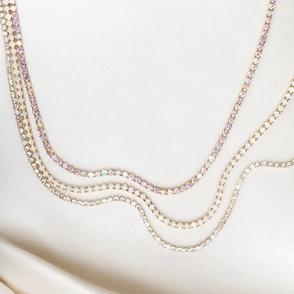 Opalesque Rhinestone Choker - ByNouck Jewelry Opalesque Rhinestone Choker - ByNouck Jewelry