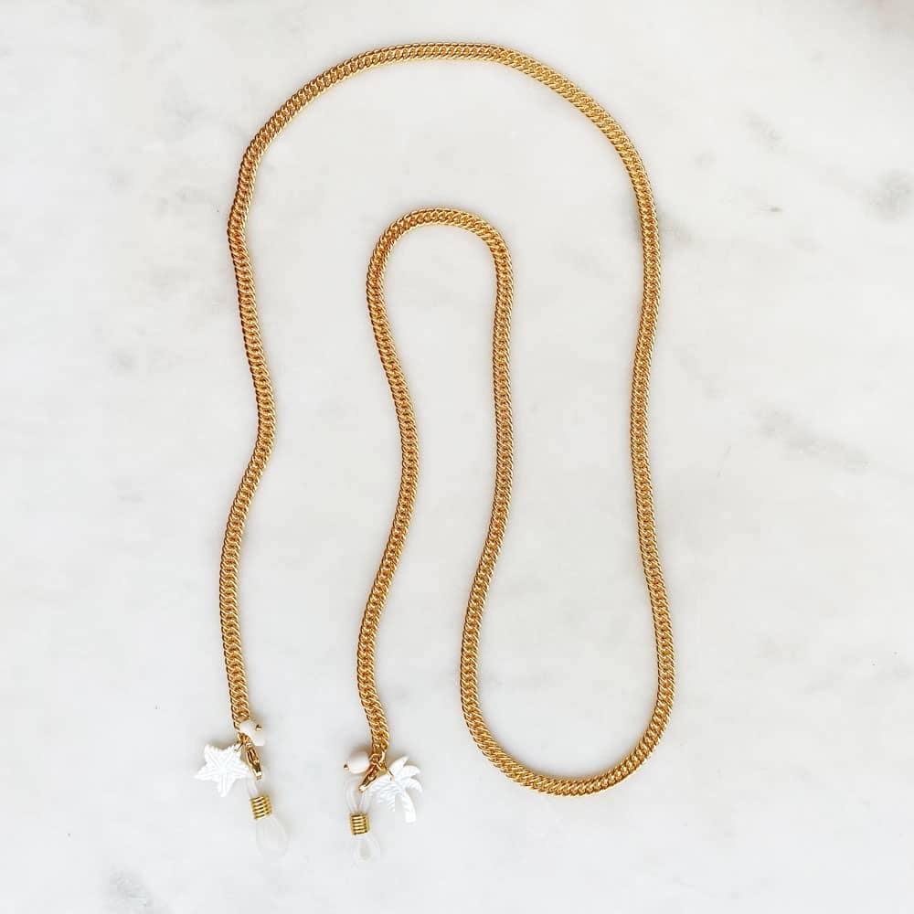 Sunny Cord Small Curb Summer - ByNouck Jewelry Sunny Cord Small Curb Summer - ByNouck Jewelry