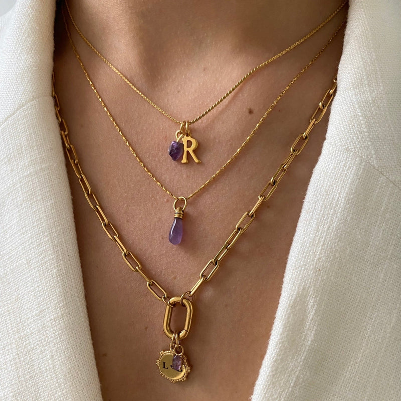 Initial Necklaces - ByNouck Jewelry