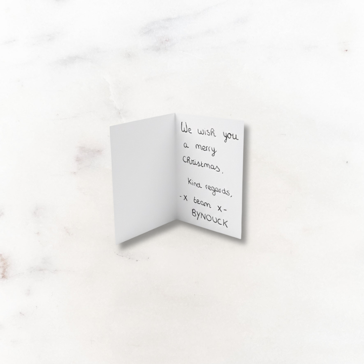 Handwritten Christmas Card