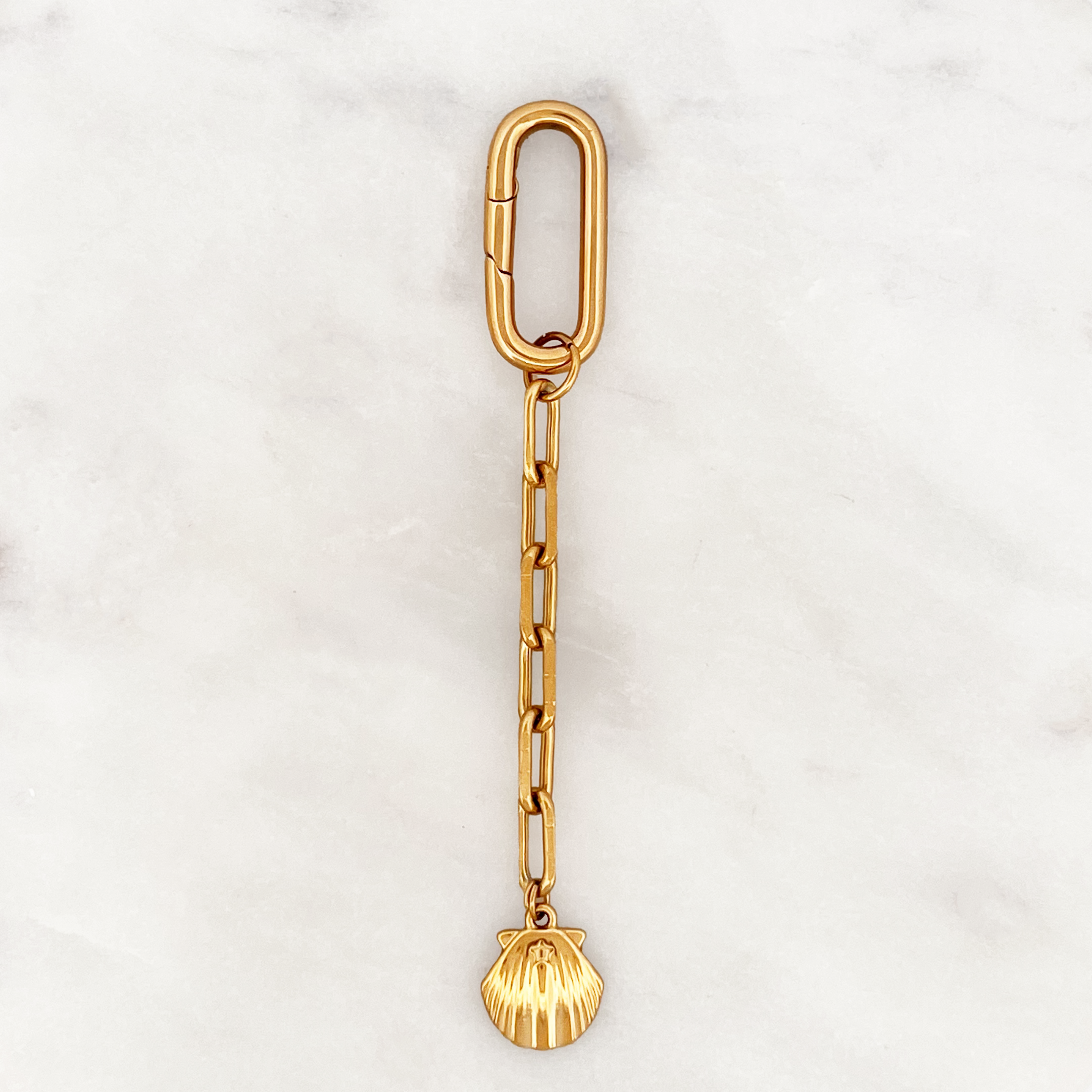 Bikini Charm Scallop Classic Clasp