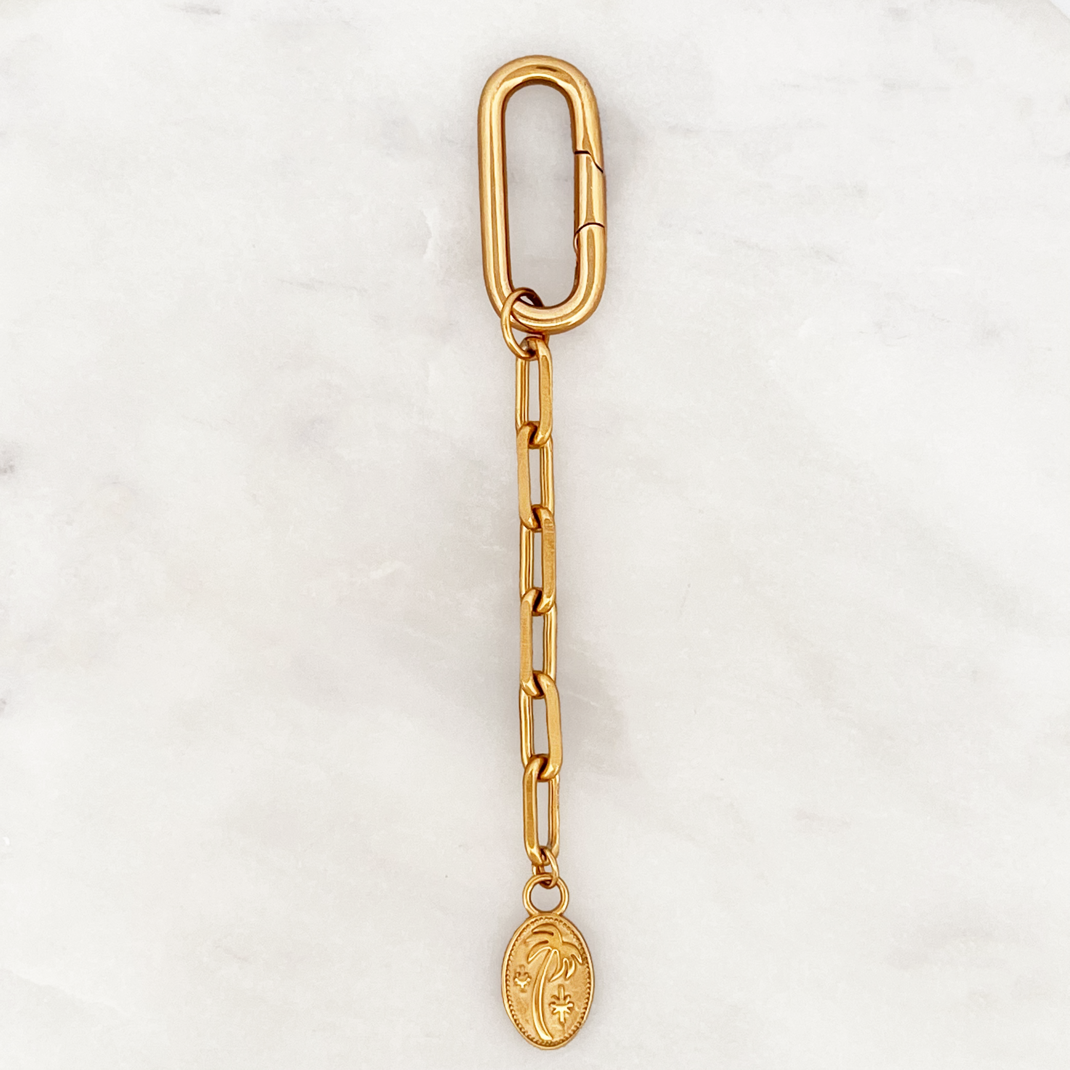 Bikini Charm Palm Amulet Classic Clasp