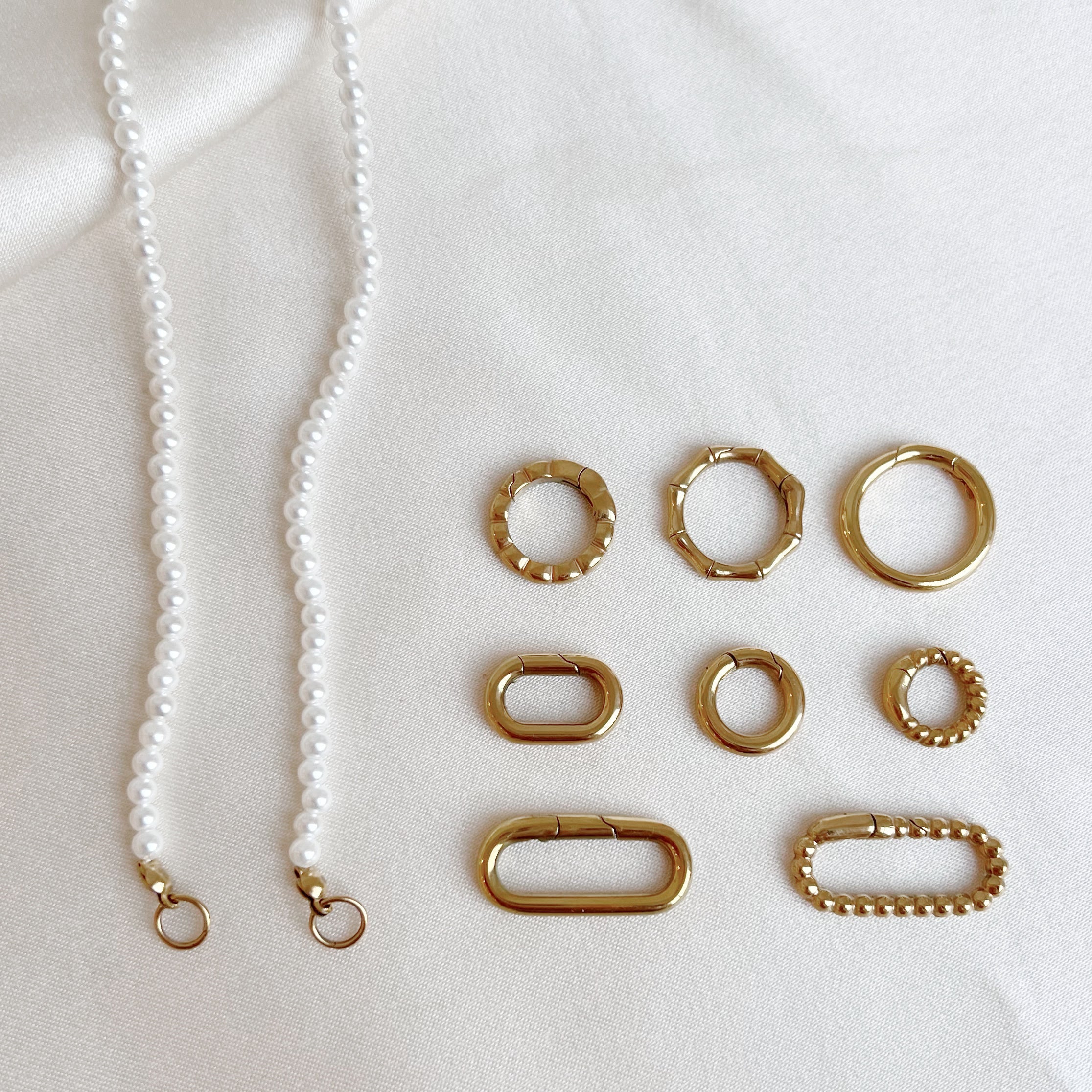 Basis Perlen Halskette