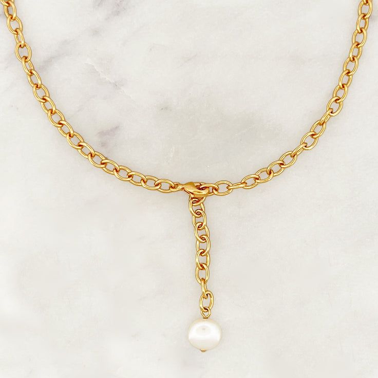 Necklace Big Pearl