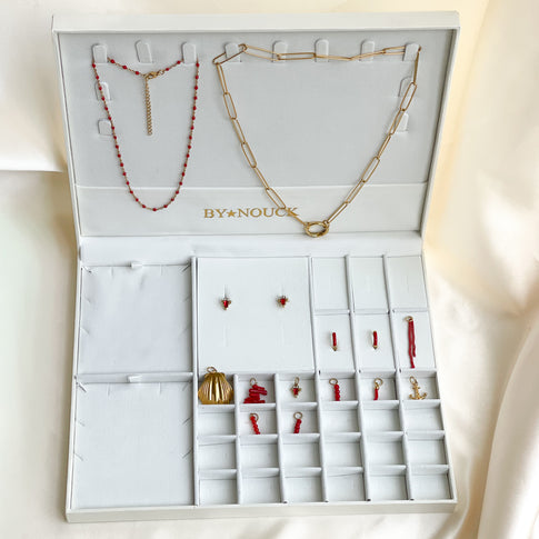 Collection box red