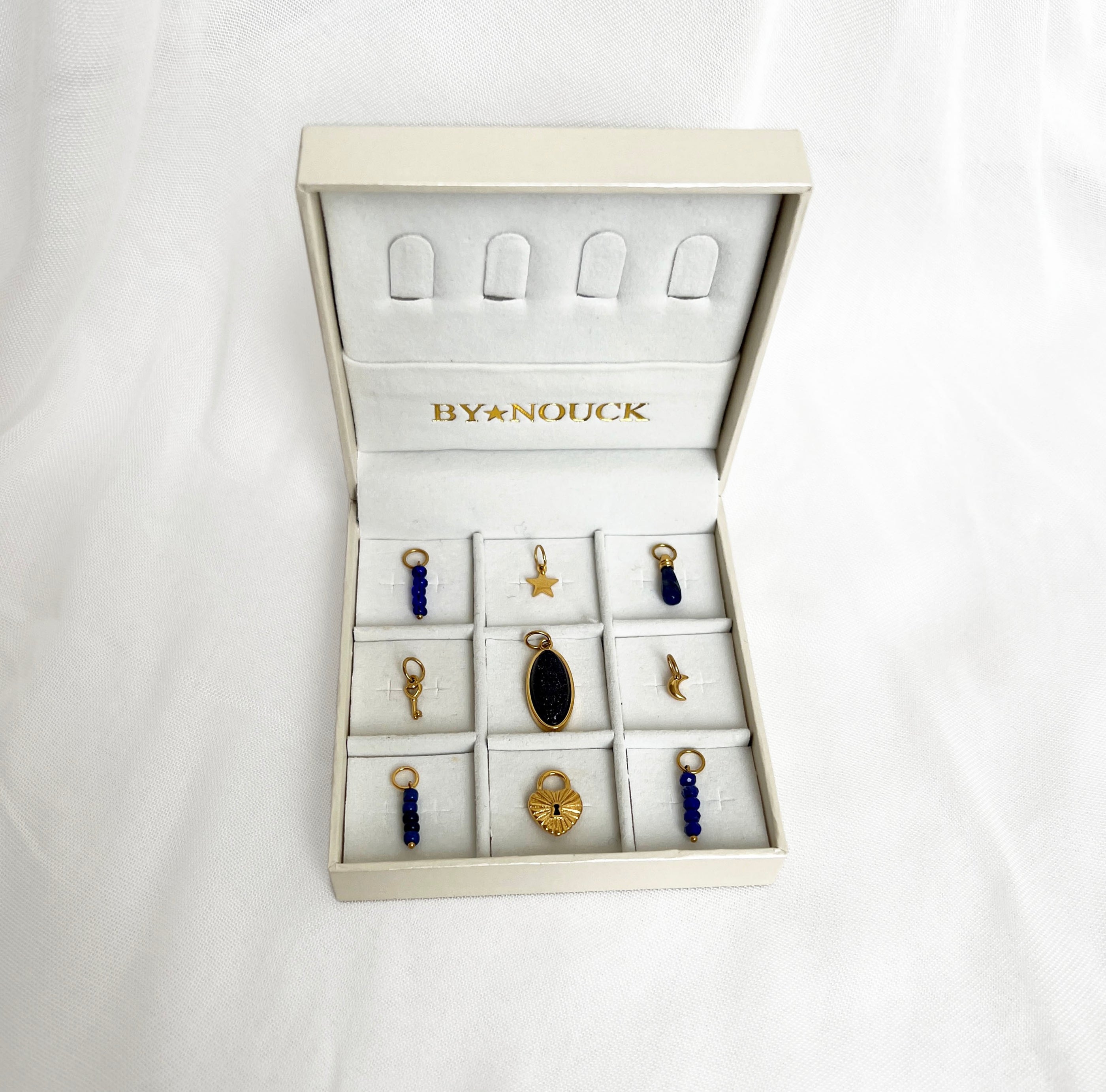 Charm box dark blue