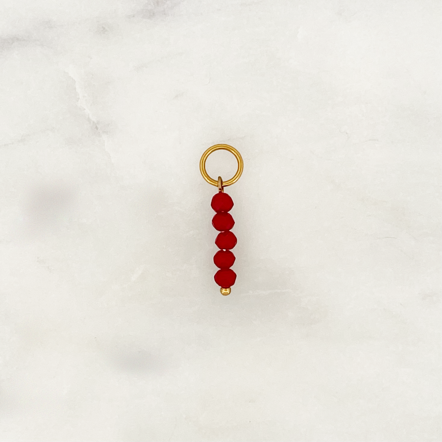 DYO Burgunderrote Perlen