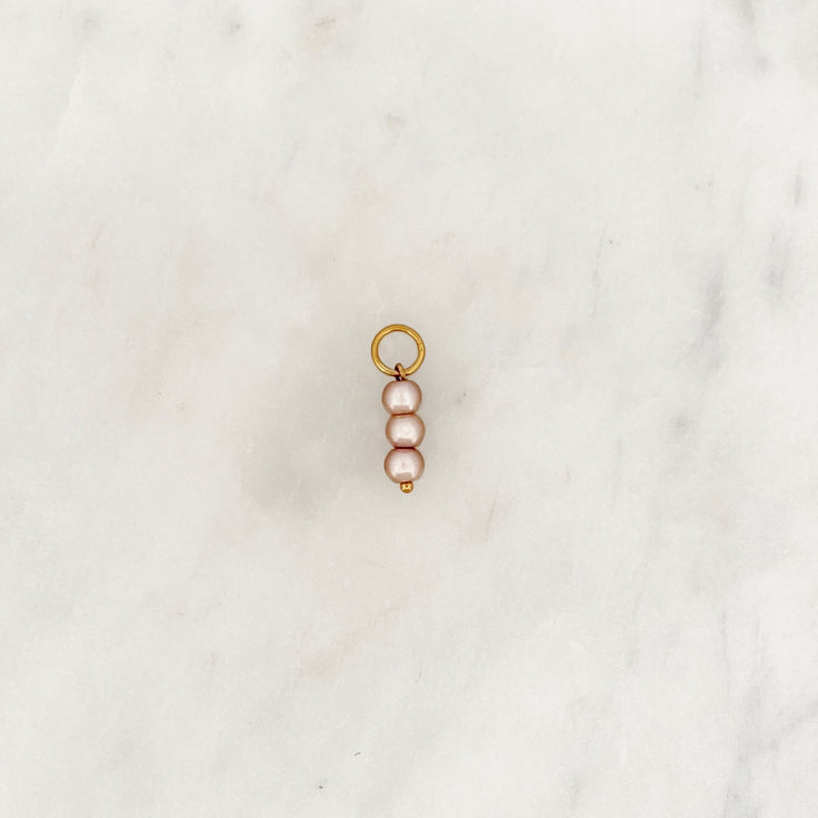 DYO Dreifach Taupe Braune Glasperlen