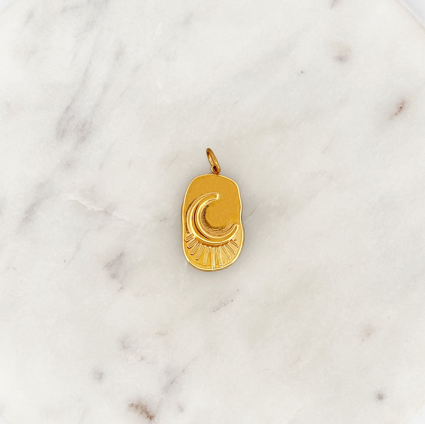 DYO Moon Oval Coin