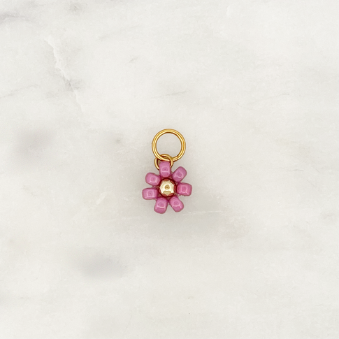 DYO Purple Beads Flower