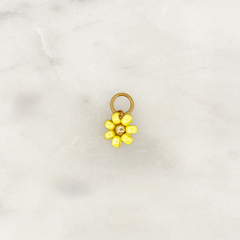 DYO Yellow Beads Flower