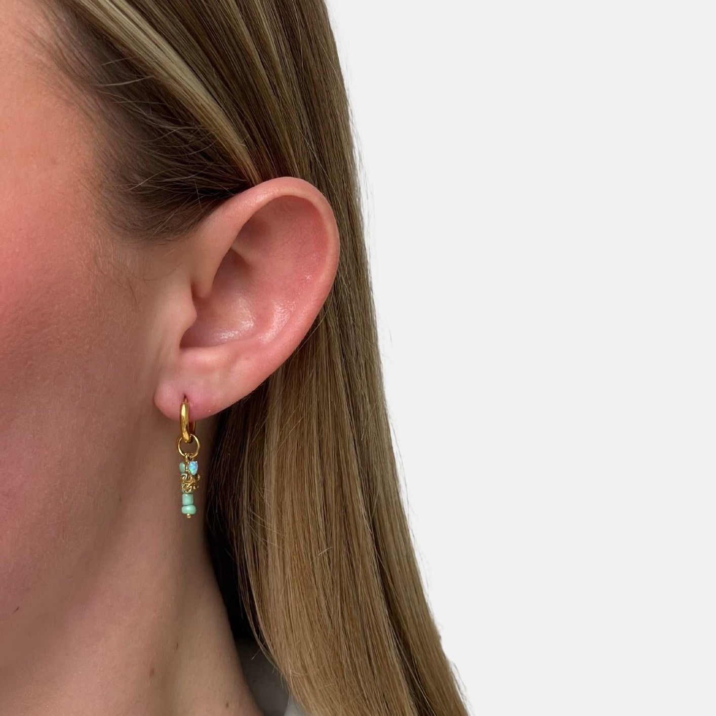 Octopus Beads Earring