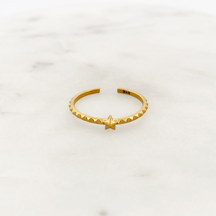 Facet Star Ring