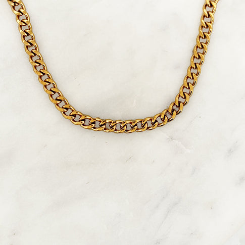 Flat Curb Necklace