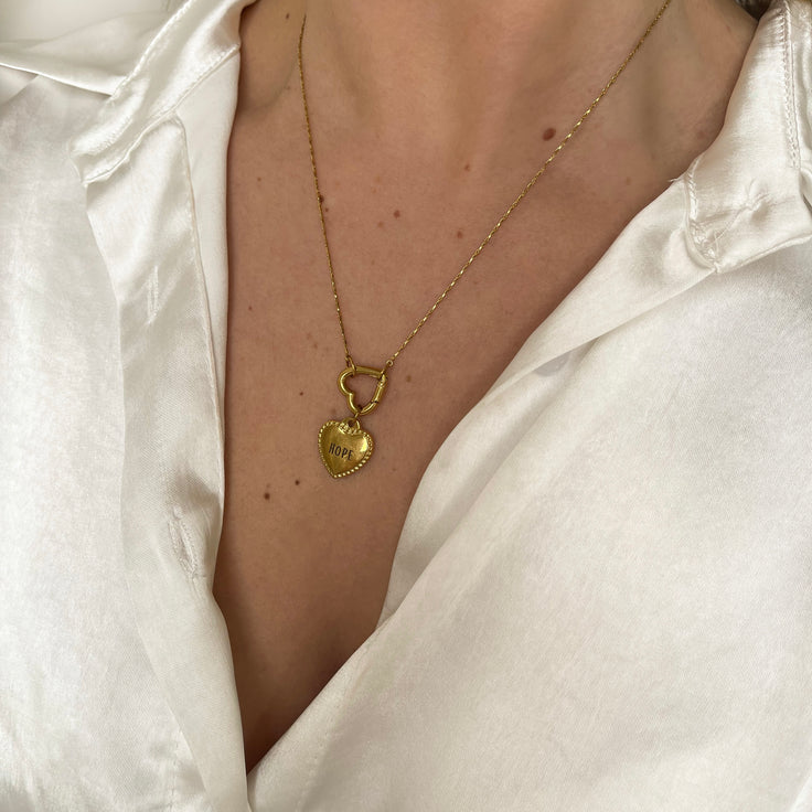 DYO Small Engrave Heart Dots