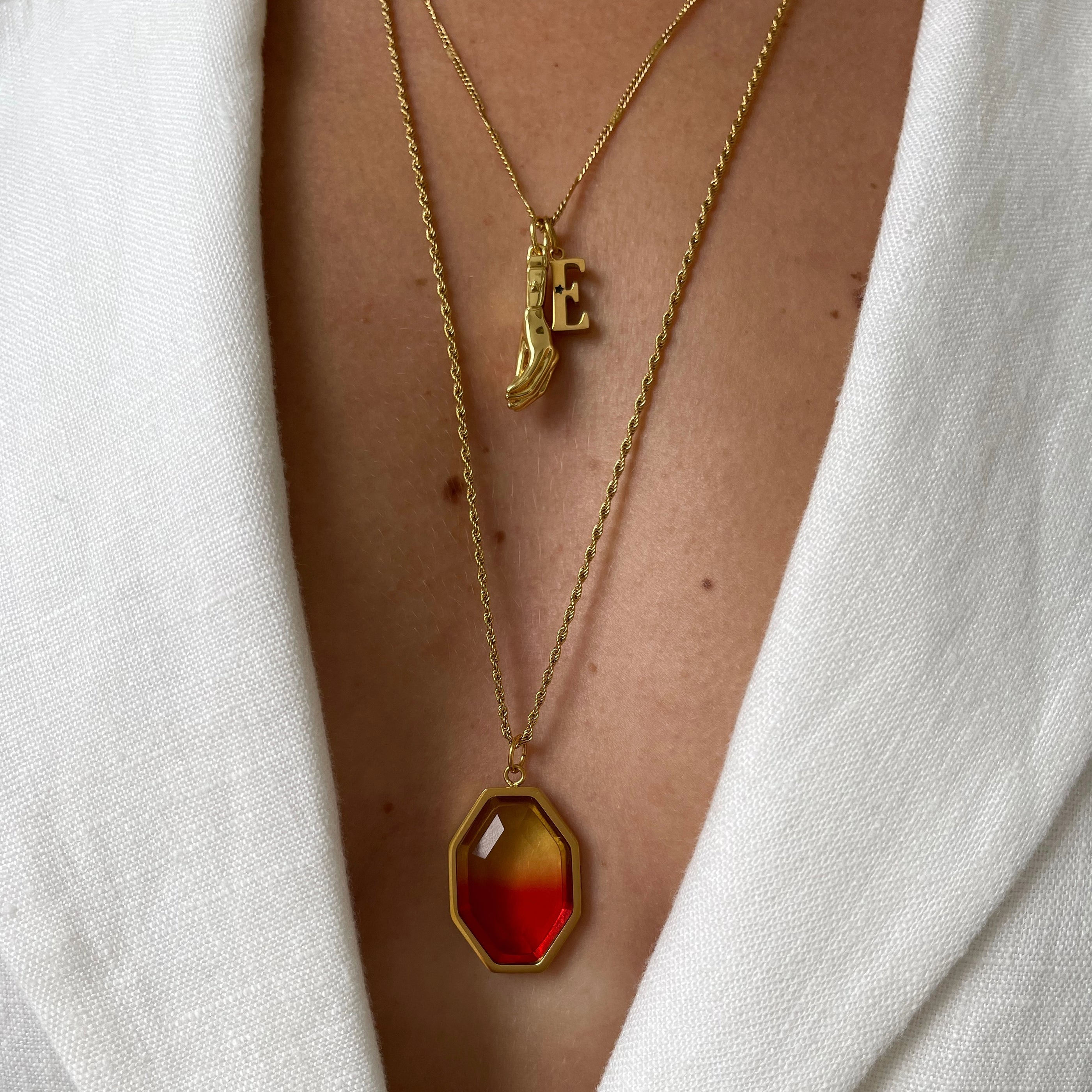 DYO Oval Octagon Red