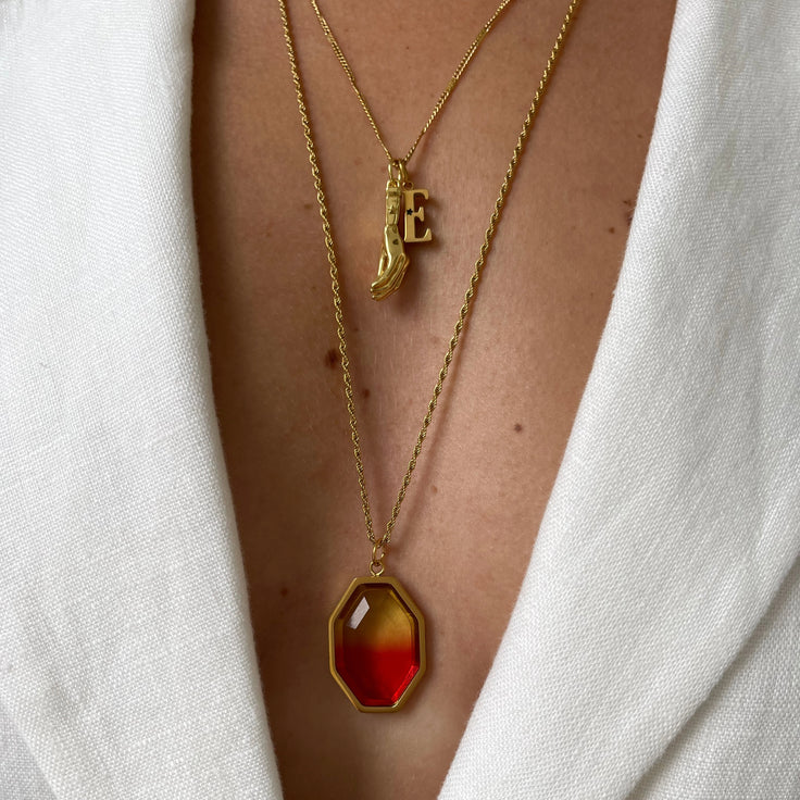 DYO Oval Octagon Red