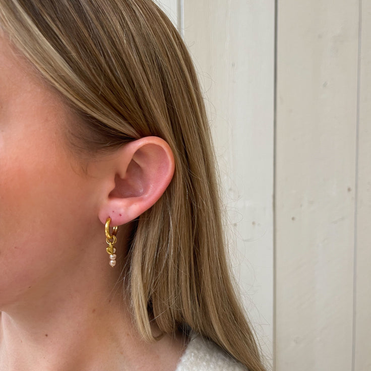 DYO Dreifach Taupe Braune Glasperlen