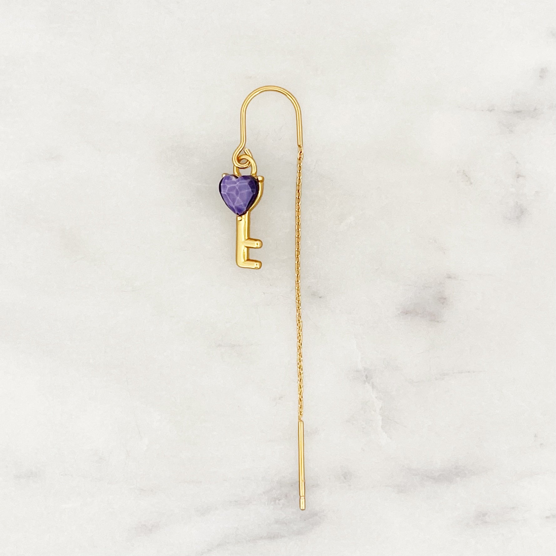 Sample Long Chain Lilac Love Key