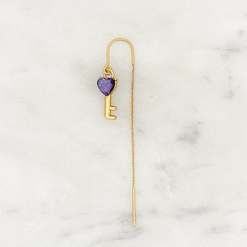 Sample Long Chain Lilac Love Key