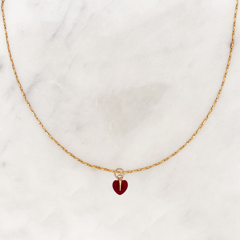 Seilkette Kleine Rote Liebe