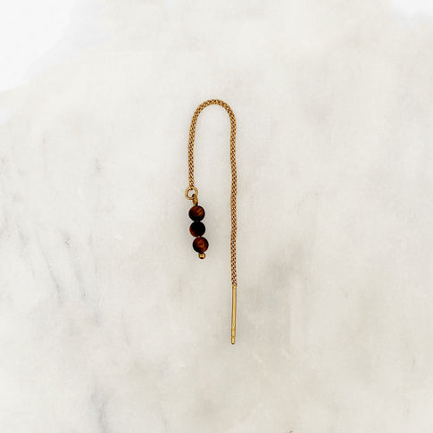 Threader Tiger's Eye Beads