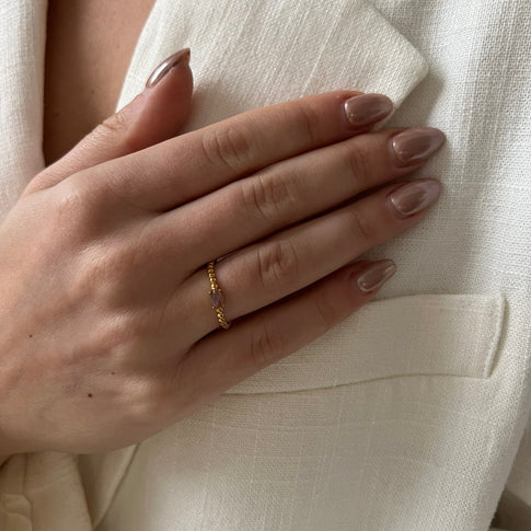 Amethyst Ring - ByNouck Jewelry