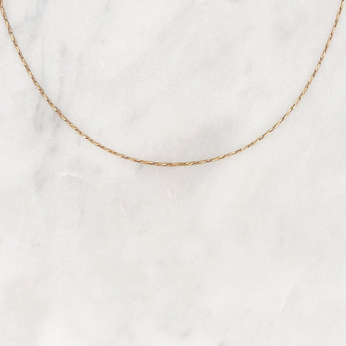 Base Fine Rope Necklace - ByNouck Jewelry